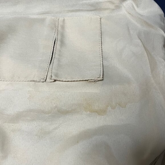 American Eagle Rugged Canvas Leather Zip Tote Shoulder Handbag 15"x14.5" - Picture 15 of 16